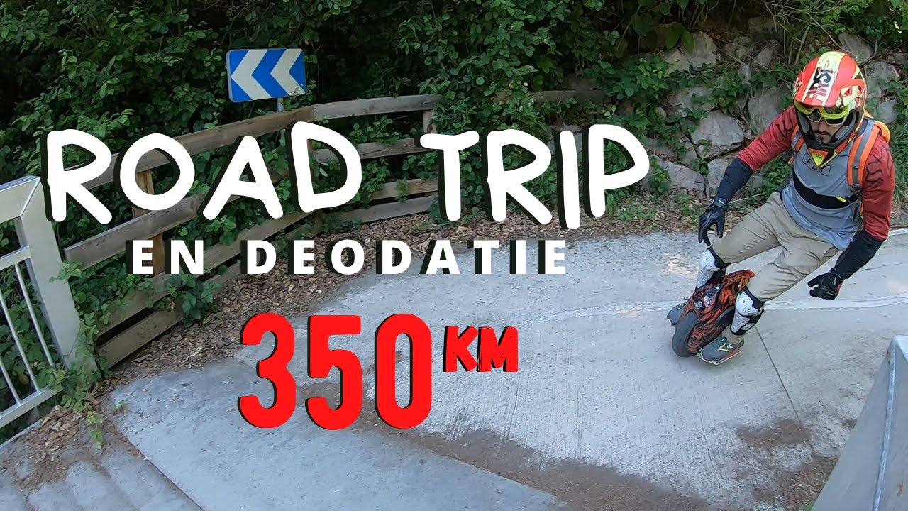 ROAD TRIP STRASBOURG - SAINT DIE DES VOSGES EN GYROROUE : LA DEODATIE (EUC ELECTRIC UNICYCLE) 1/2