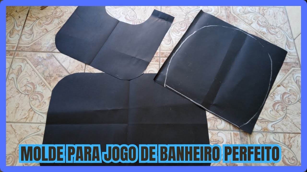 Molde para Jogo de Banheiro Perfeito para Iniciante