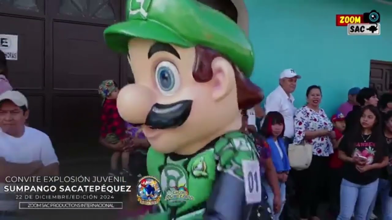 Convite Explosión Juvenil y La gran manzana en Sumpango sacatepequez 2024