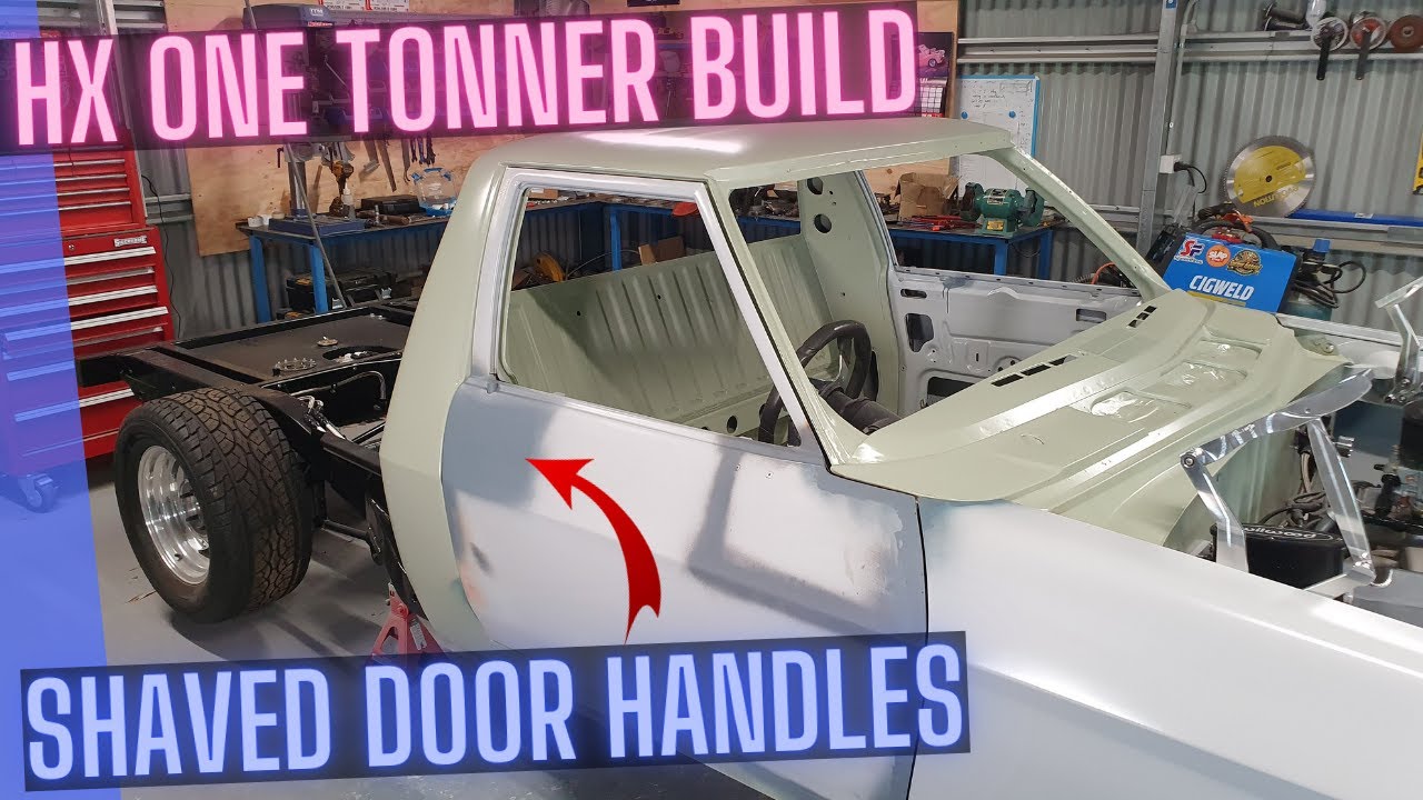 Shaved Door Handles & Central locking - HX One Tonner Build