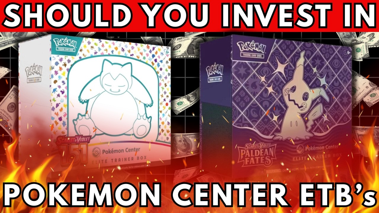 SHOULD YOU INVEST IN POKEMON CENTER ELITE TRAINER BOXES? POKEMON INVESTING MARKET UPDATE
