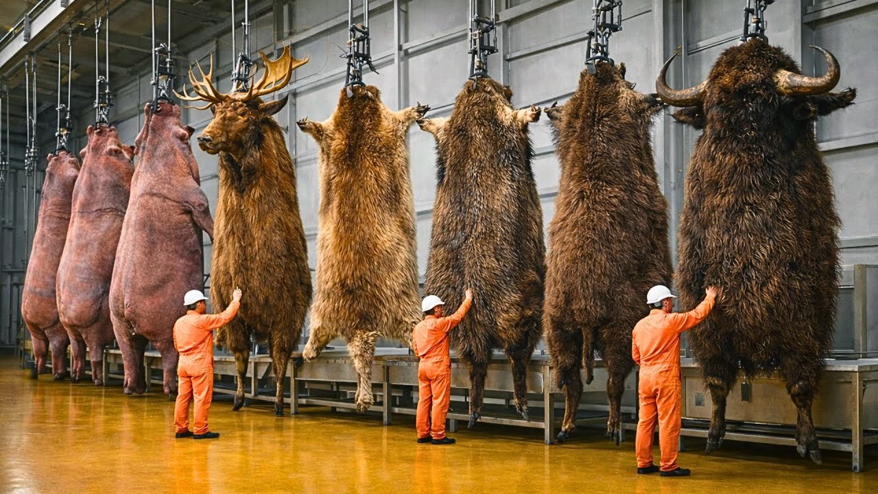 Top 5 Animal Hide and Meat Processing Lines in Large-Scale Modern Factories