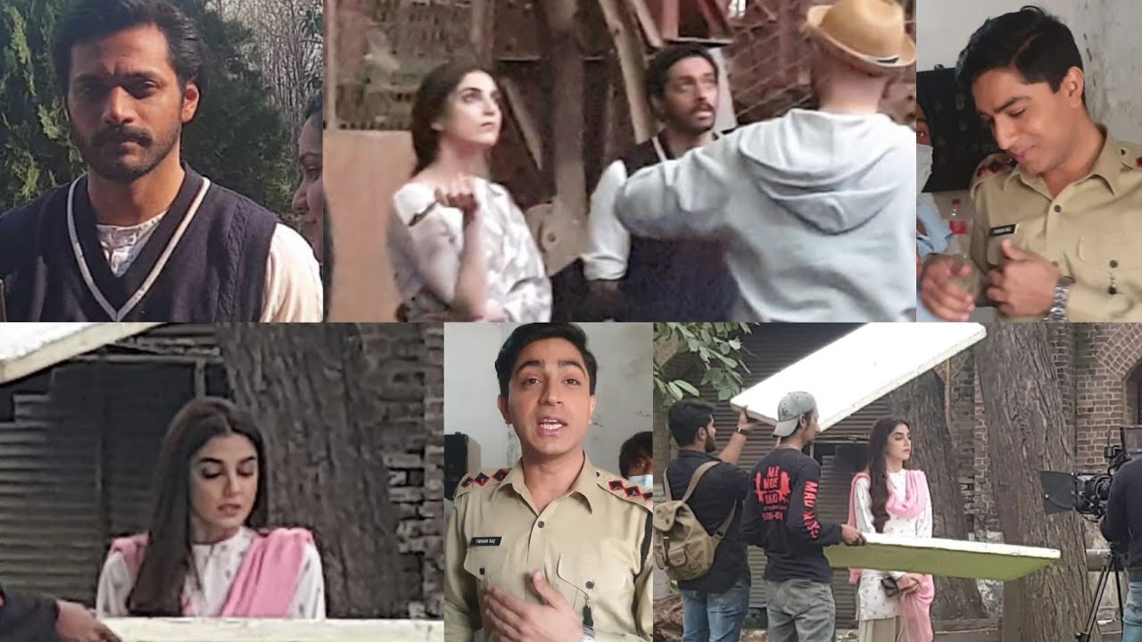 Shoot with Maya Ali, Wahaj Ali and Talha Chahur on set | Geo Drama | Off the record| Shooting