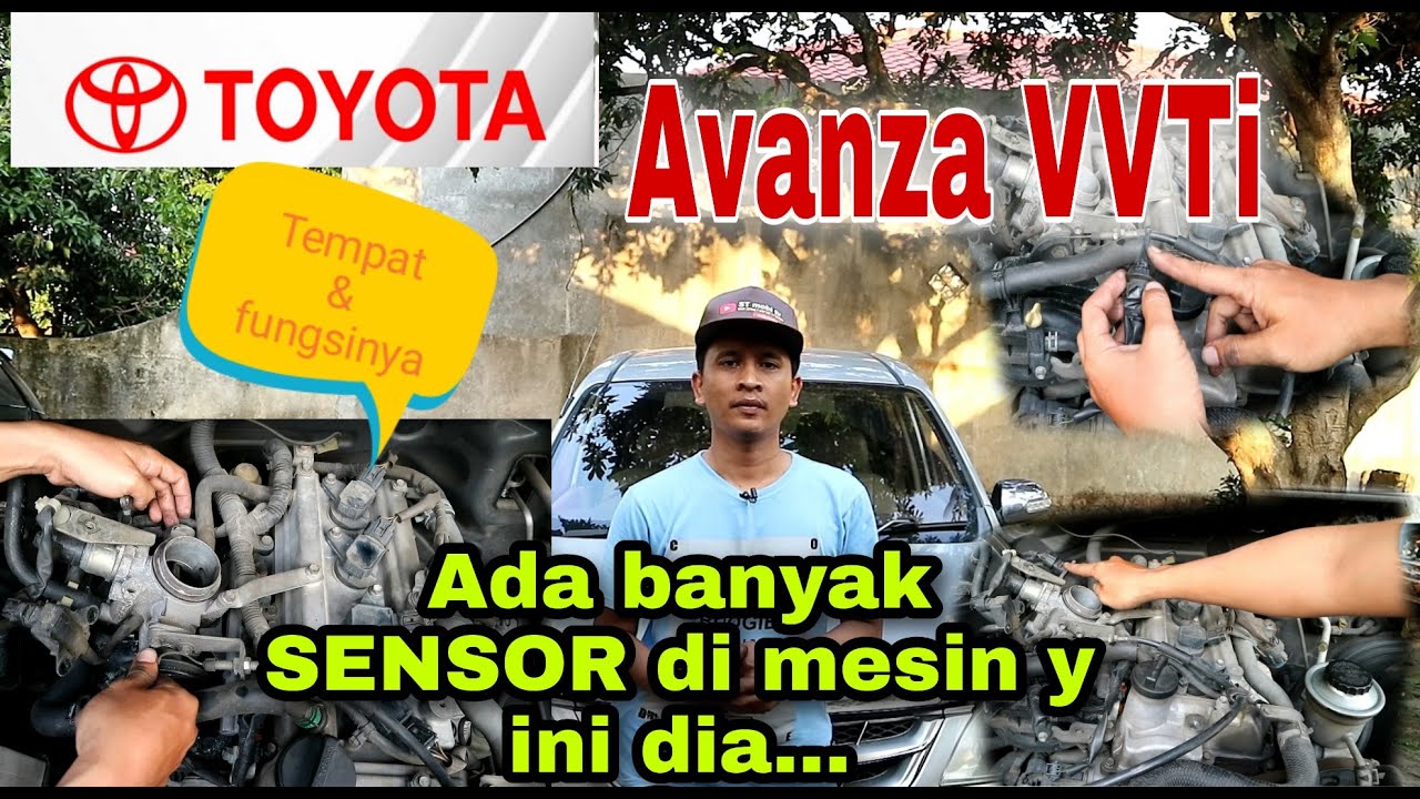 Cara Mudah Mengenal Sensor Sensor  Toyota Avanza