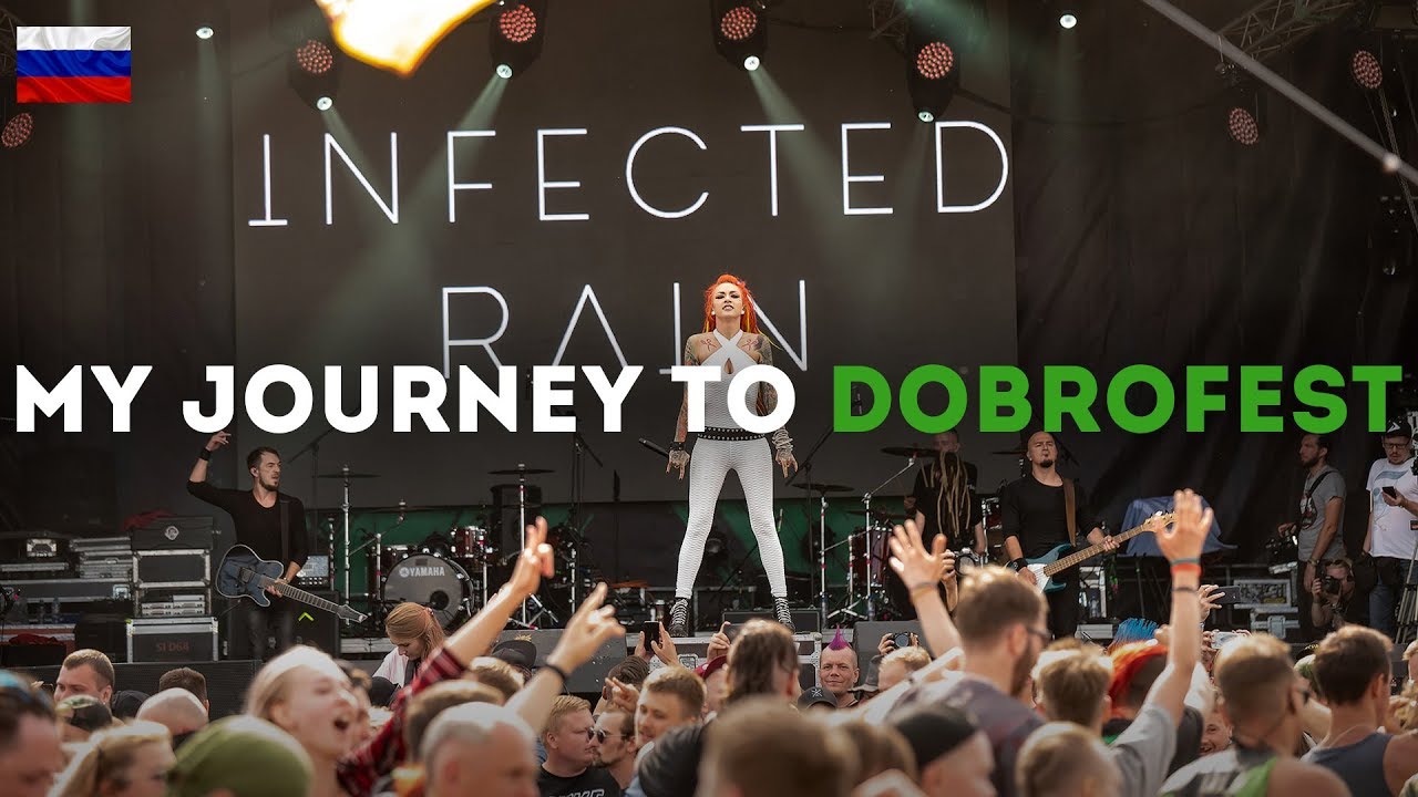 My JOURNEY to Dobrofest festival in Russia (Russian with ENG subtitles)