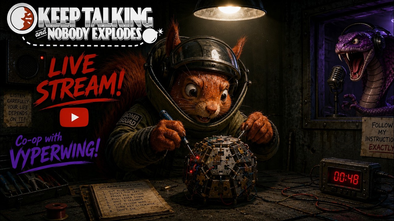 Having a blast w/@Vyperwing in KEEP TALKING and NOBODY EXPLODES! - PC -🔴Live Stream