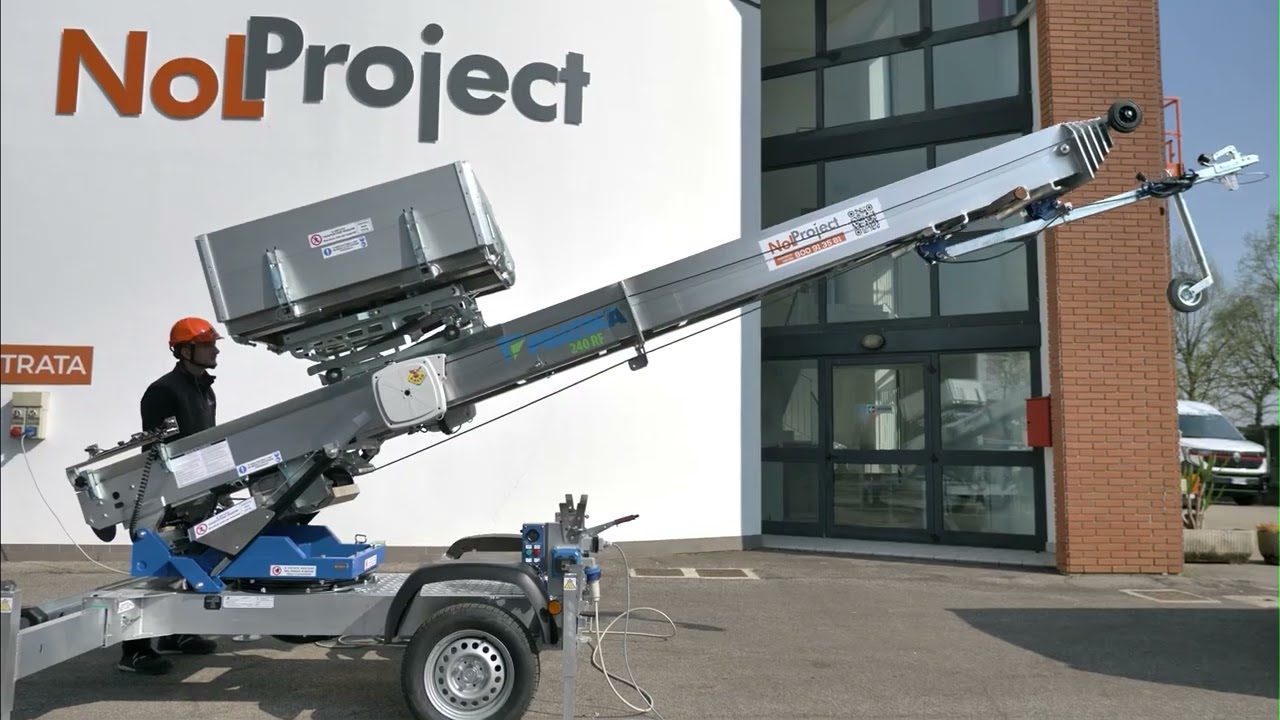 Scala aerea PRATIKA 240 RF – Noleggio professionale con NolProject