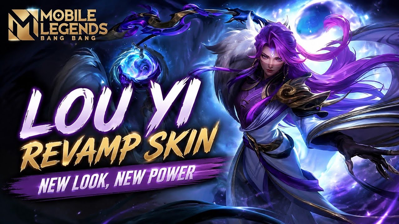 LOU YI REVAMP SKIN is INSANE! 😱 New Effects, New Look & Gameplay | Mobile Legends