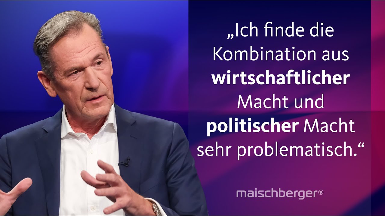 Droht uns ein Handelskrieg mit den USA? Mathias Döpfner im Gespräch | maischberger