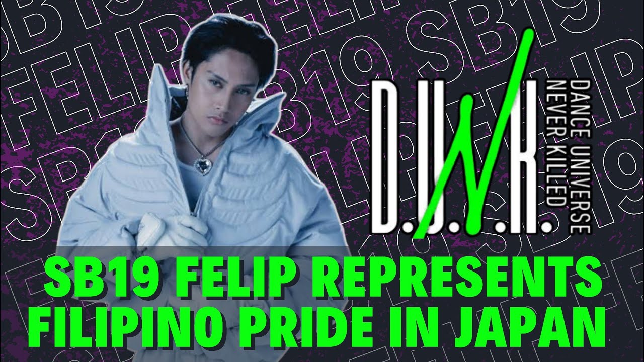 SB19 FELIP REPRESENTS FILIPINO PRIDE IN JAPAN