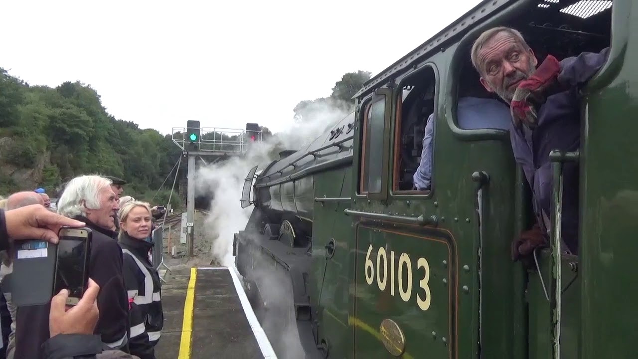 The Flying Scotsman at Bangor Station 22/9/18