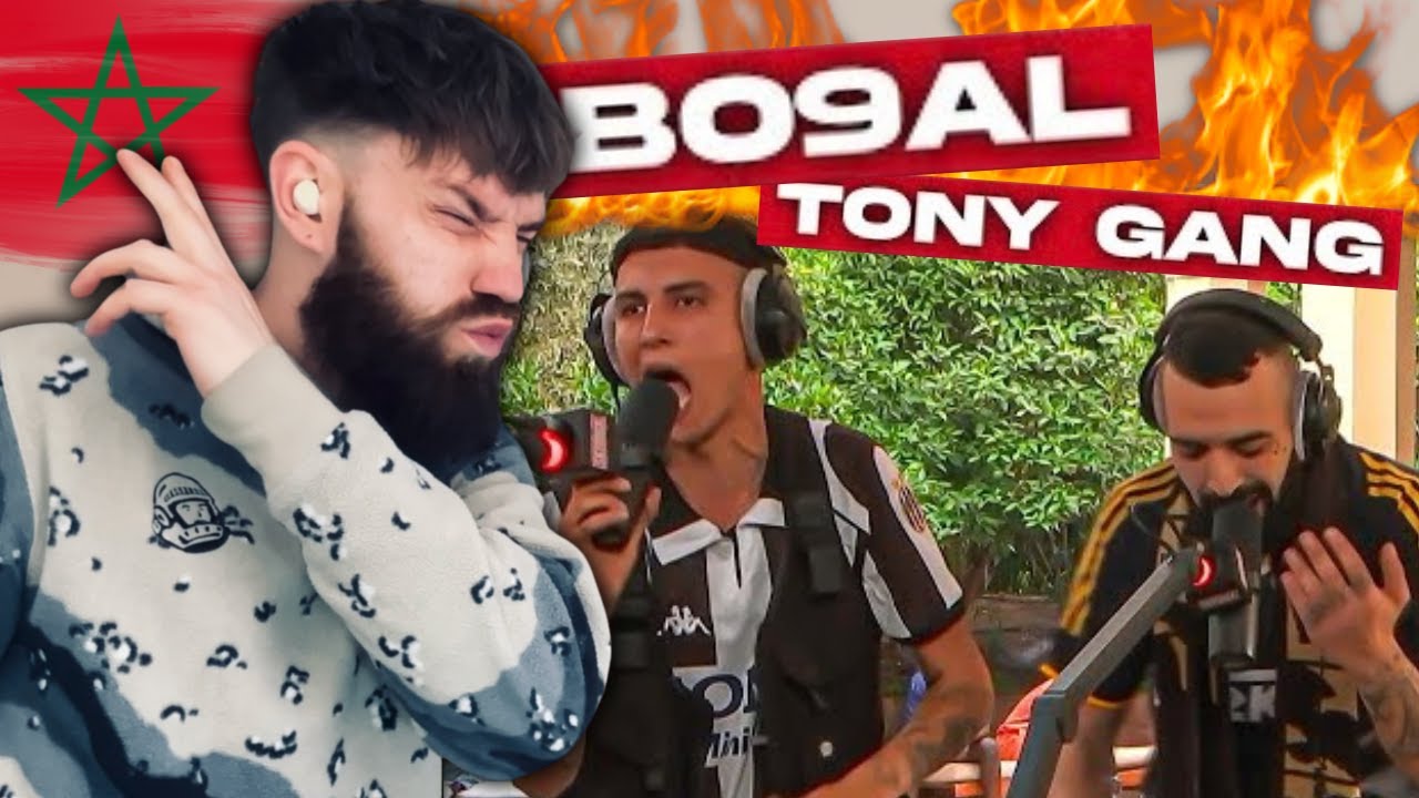 MOROCCAN DRILL?! 🇲🇦 Bo9al feat. Tony Gang - Beznaza #PlanèteRap | UK 🇬🇧 REACTION