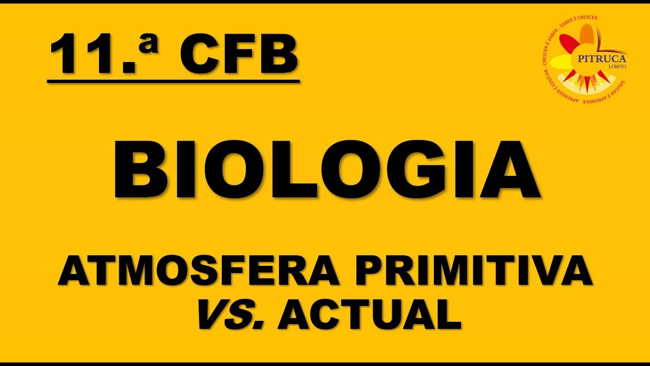 11 BIOLOGIA (ATMOSFERA PRIMITIVA VS. ACTUAL)