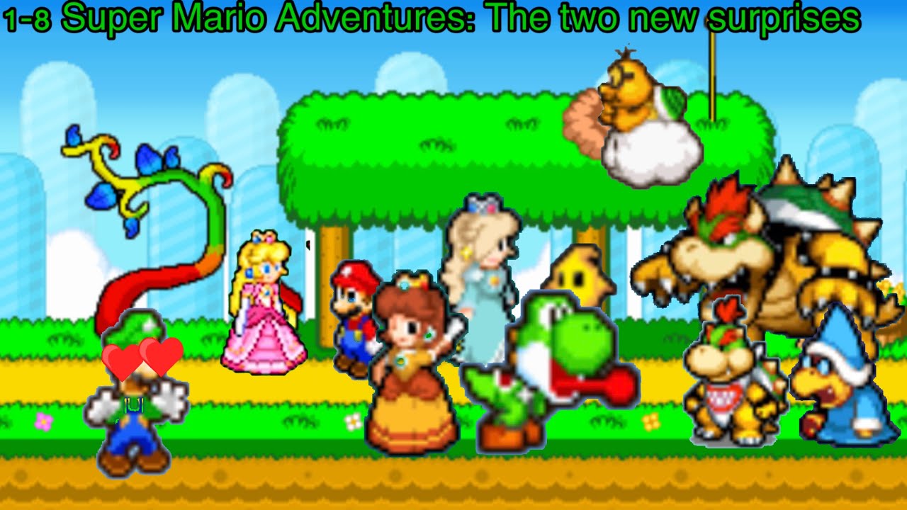 1-8 Super Mario Adventures: The two new surprises