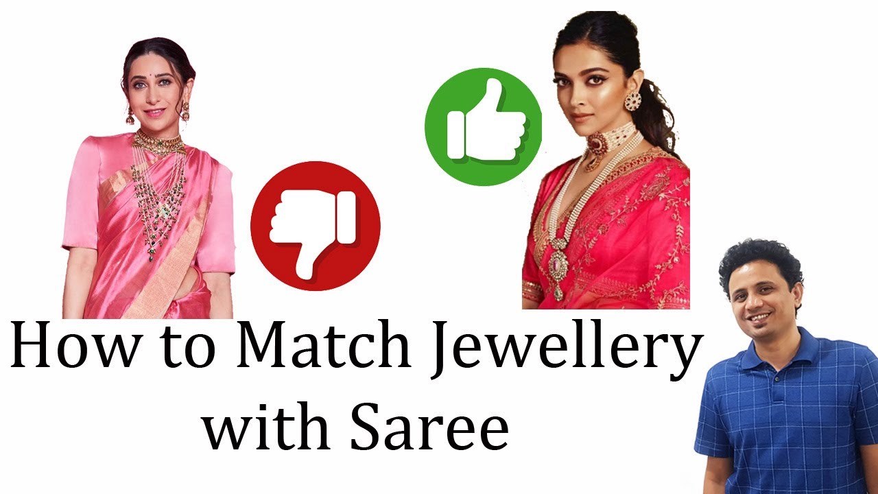 How to Match Jewellery With Saree | 8 Tips | Dazzles Jewellery