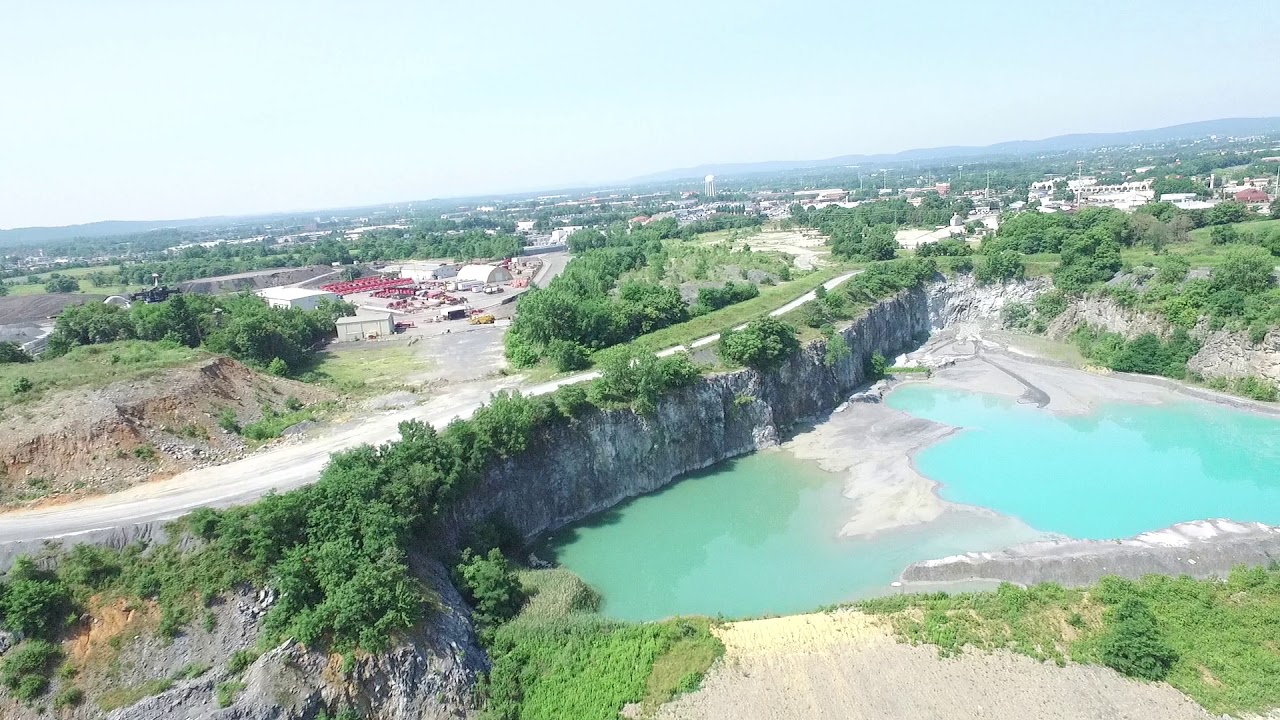 Drone Tour of Martin Marietta Frederick Quarry