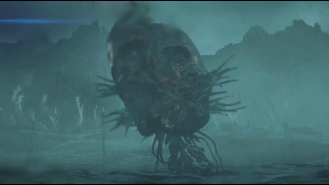 Death Stranding 2: On the Beach - The Giant BT Head Boss