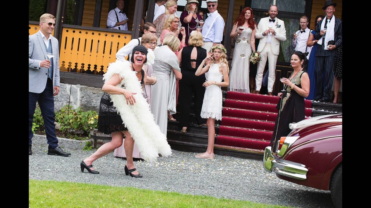 Vintagebryllup på Dalen Hotel