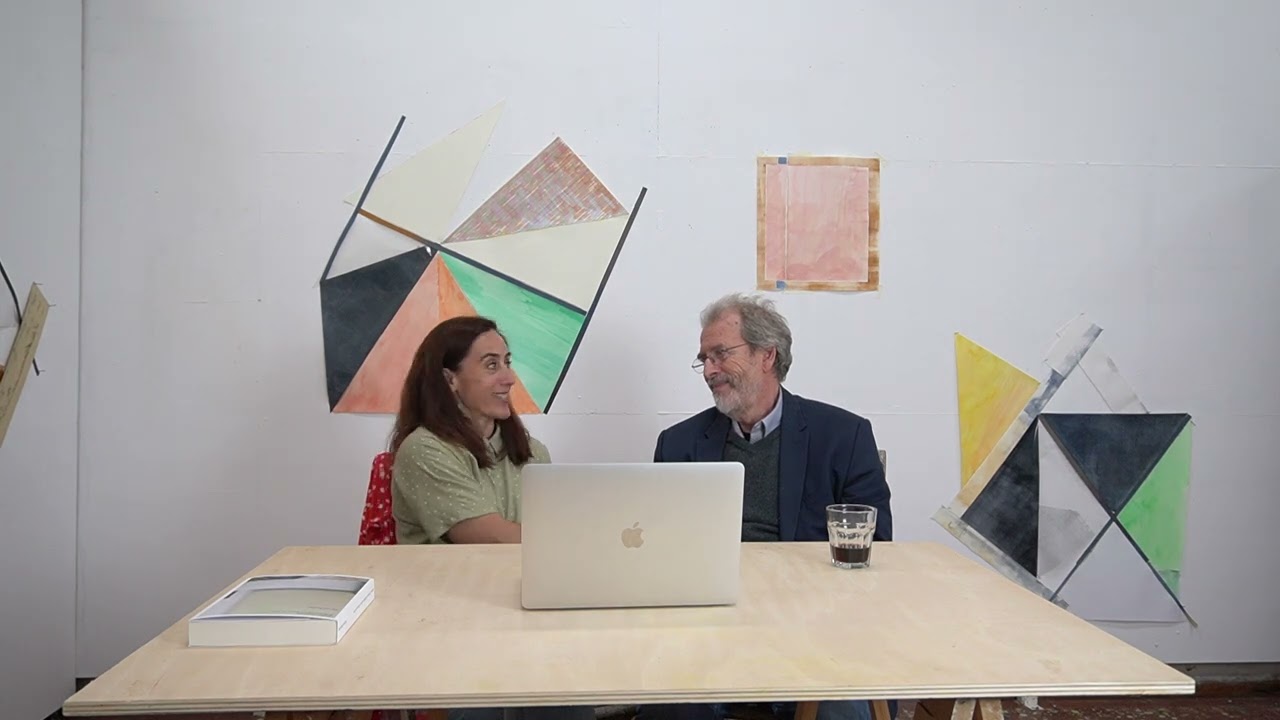 Curator Ana Anacleto in a conversation with guest Manuel Botelho at RAMA