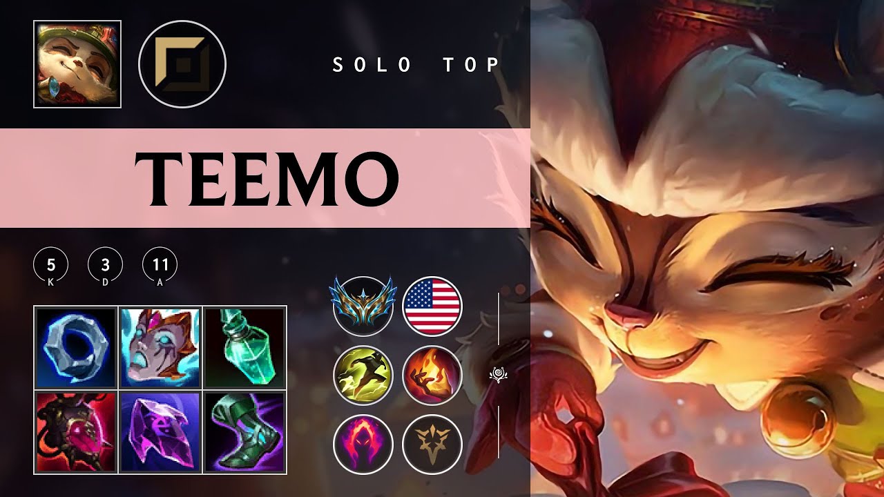Teemo Top vs K'Sante - NA Challenger Patch 25.24