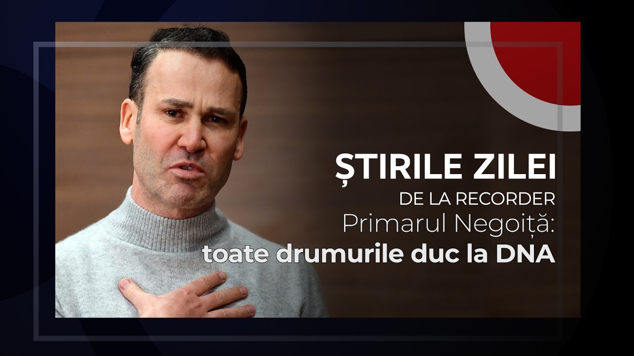 5 FEBRUARIE 2026. Primarul Negoiță: toate drumurile duc la DNA