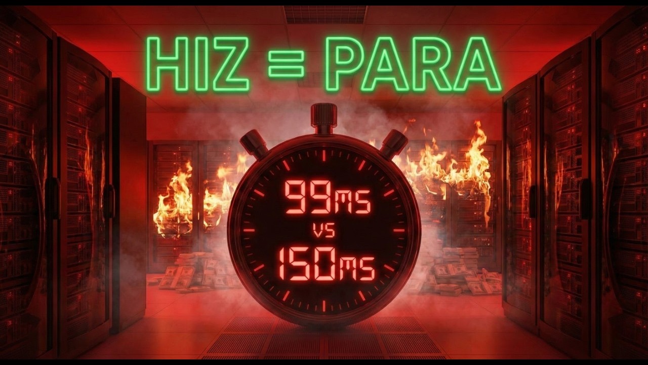 API'n 100ms'den Daha Hızlı Cevap Versin! Büyük Oyuncular Neye Dikkat Ediyor?