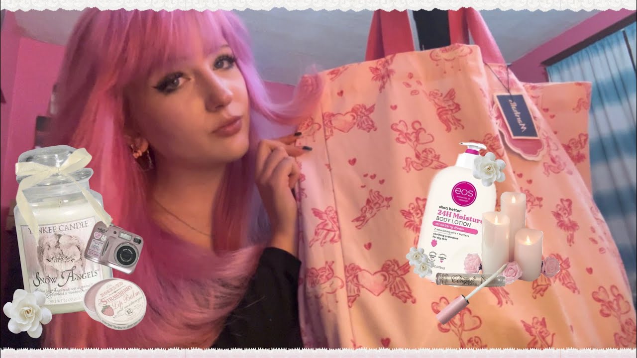 girly valentines ish haul (marshalls, walmart, dollar tree)