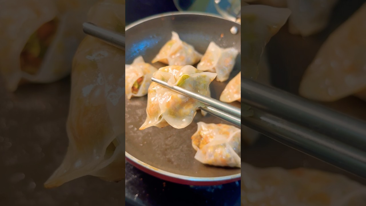 Лучшие и простые пельмени из рисовой бумаги 🥟 - мои любимые 🤩 #пельмени #шорты