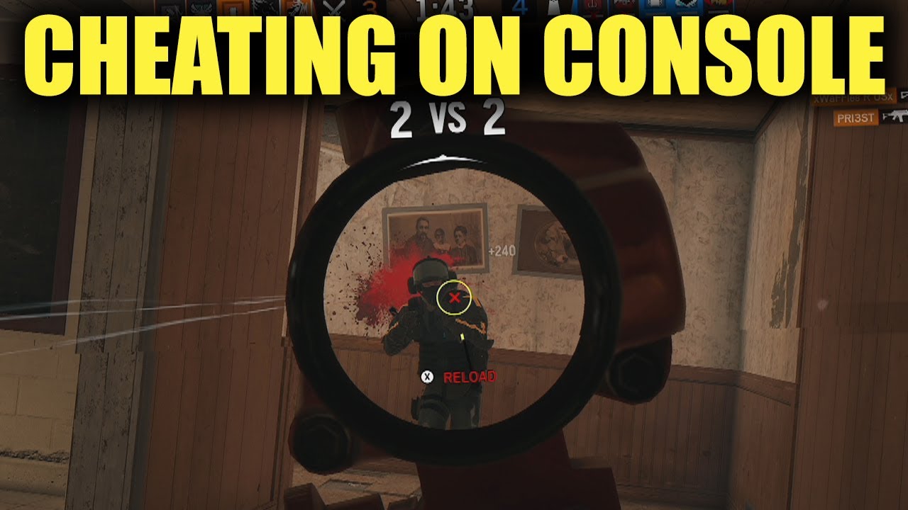 Playing Against Cheaters on Console - Rainbow Six Siege
