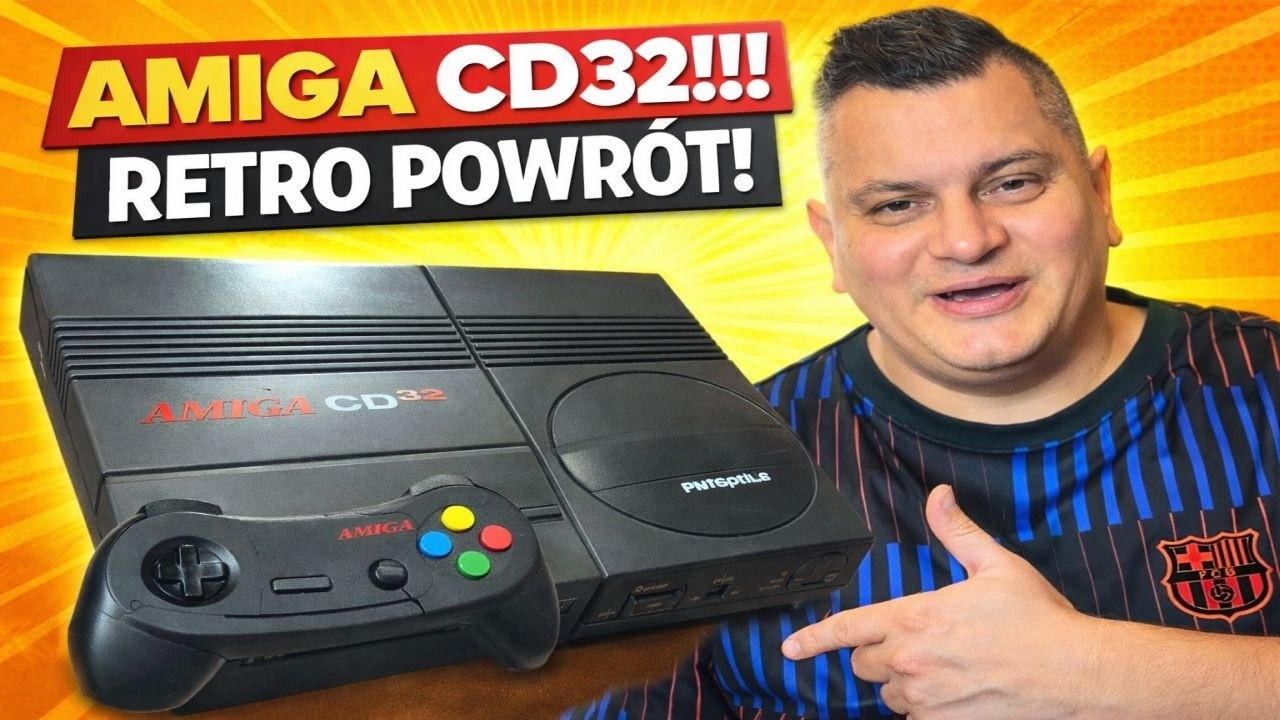 AMIGA CD32 NA SPRZEDAŻ! SUPER STAN!!