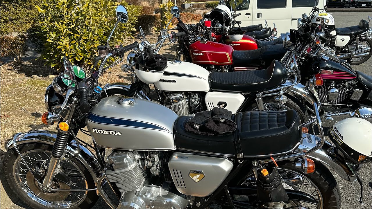 ブラッククイーン　@ツーリング 2025 1月@ツーリング ＠バイク @CB750four @KAWASAKI @Z @HONDA @ハーレー