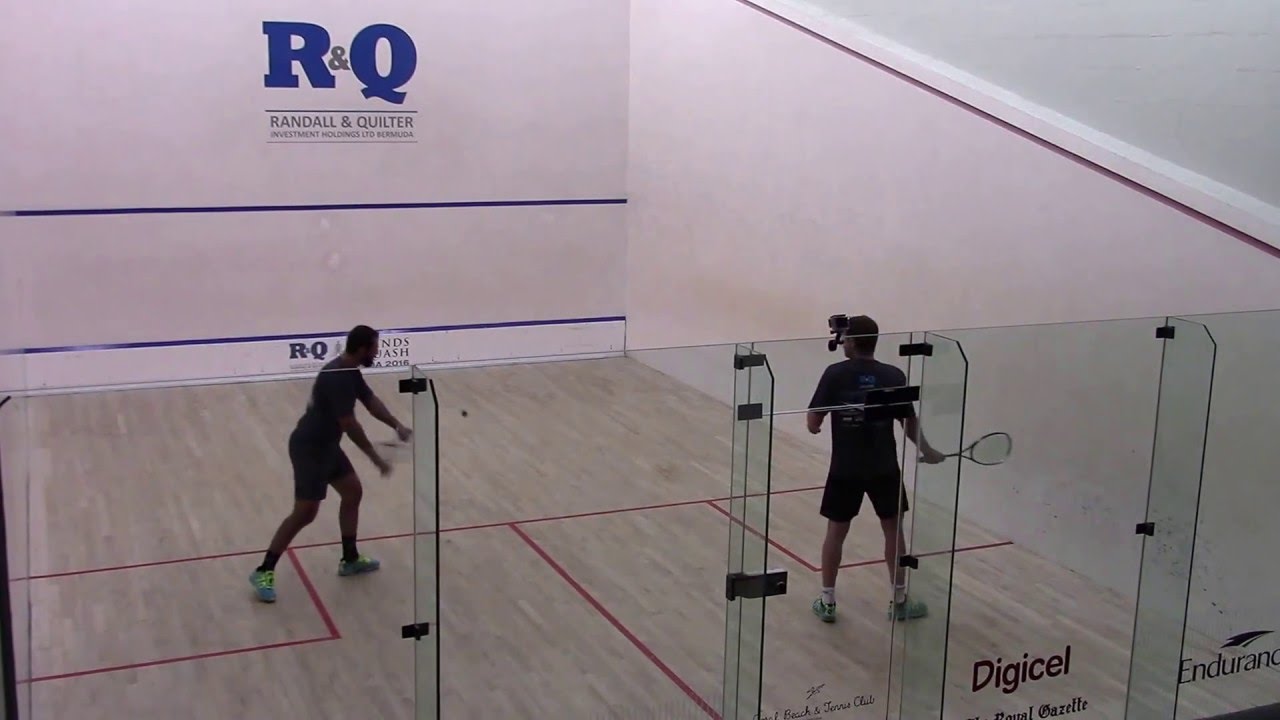 Bermuda R&Q Legends of Squash 2016 Amr Shabana vs Lee Beachill G1