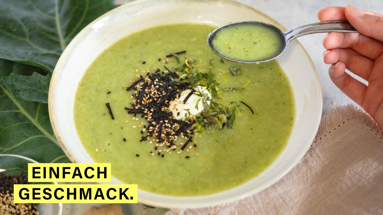 Leckere Kohlrabisuppe! Einfaches Sommer Rezept
