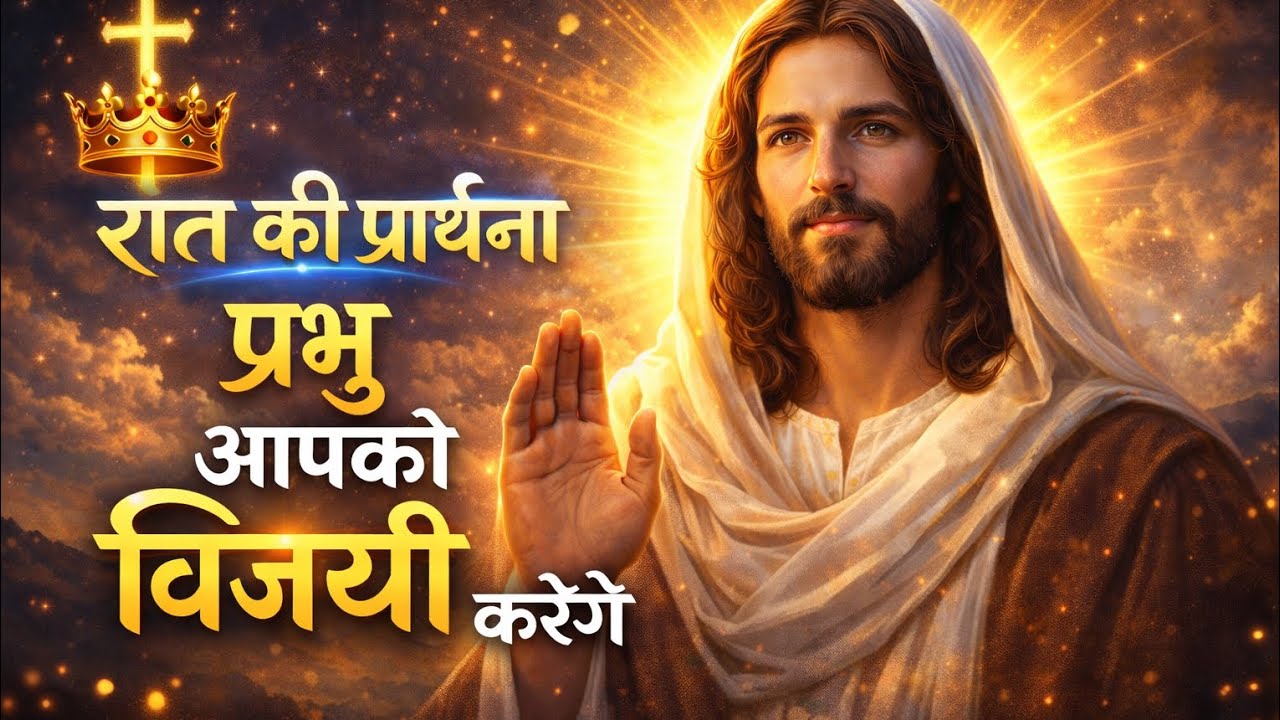 रात की प्रार्थना प्रभु आपको विजेय करेंगे 