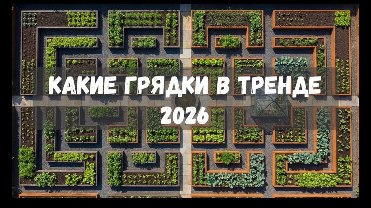 Какие грядки в тренде 2026