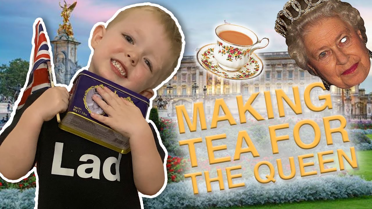 HOW TO MAKE A CUP OF TEA FOR THE QUEENS BIRTHDAY 👸🎉