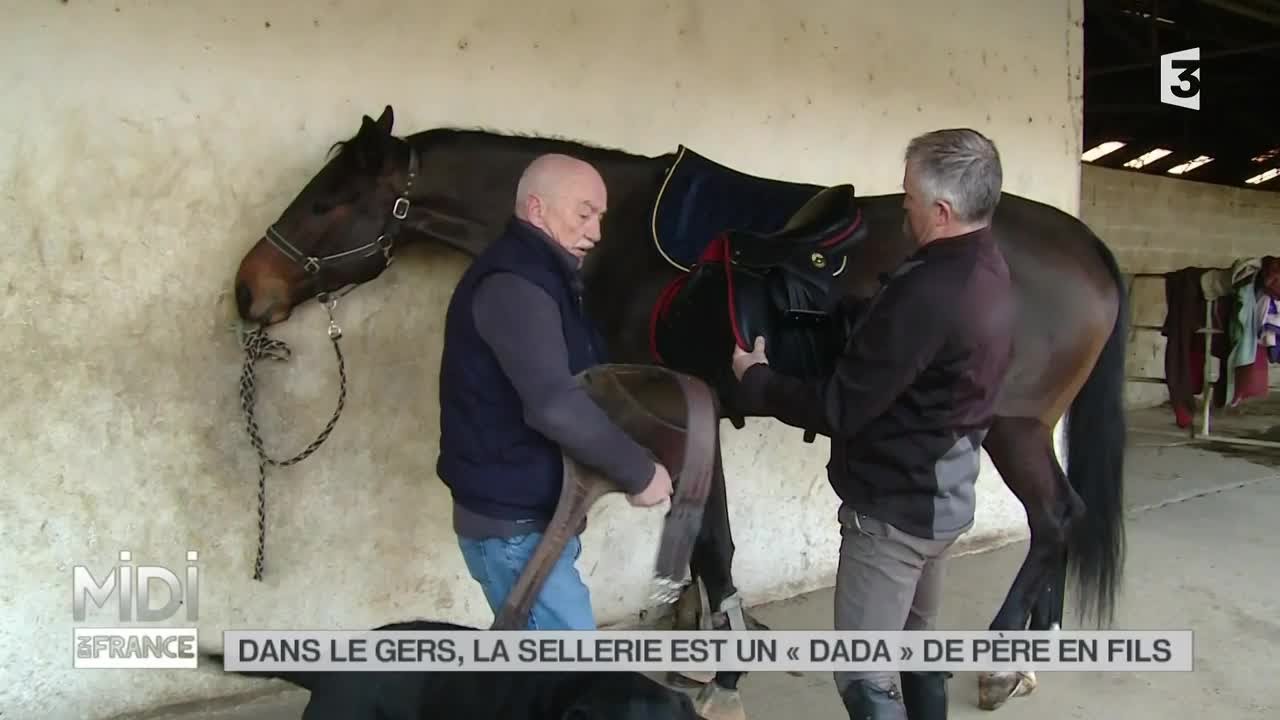 MADE IN FRANCE : Dans le Gers, la sellerie est un 