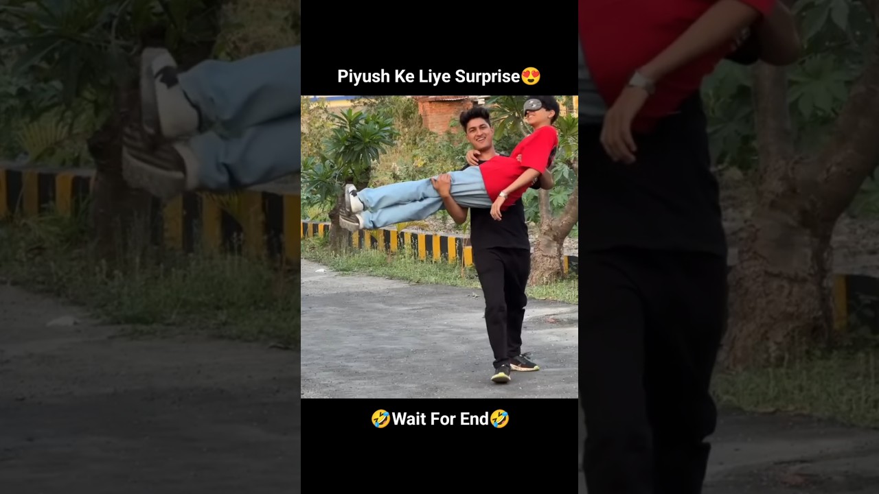 Piyush Ke Liye Surprise 😍 Sourav Joshi Vlogs #shorts #youtubeshorts