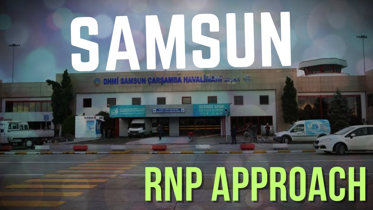 RNP Approach RW31 Samsun ! #b737  #cockpitview #samsun