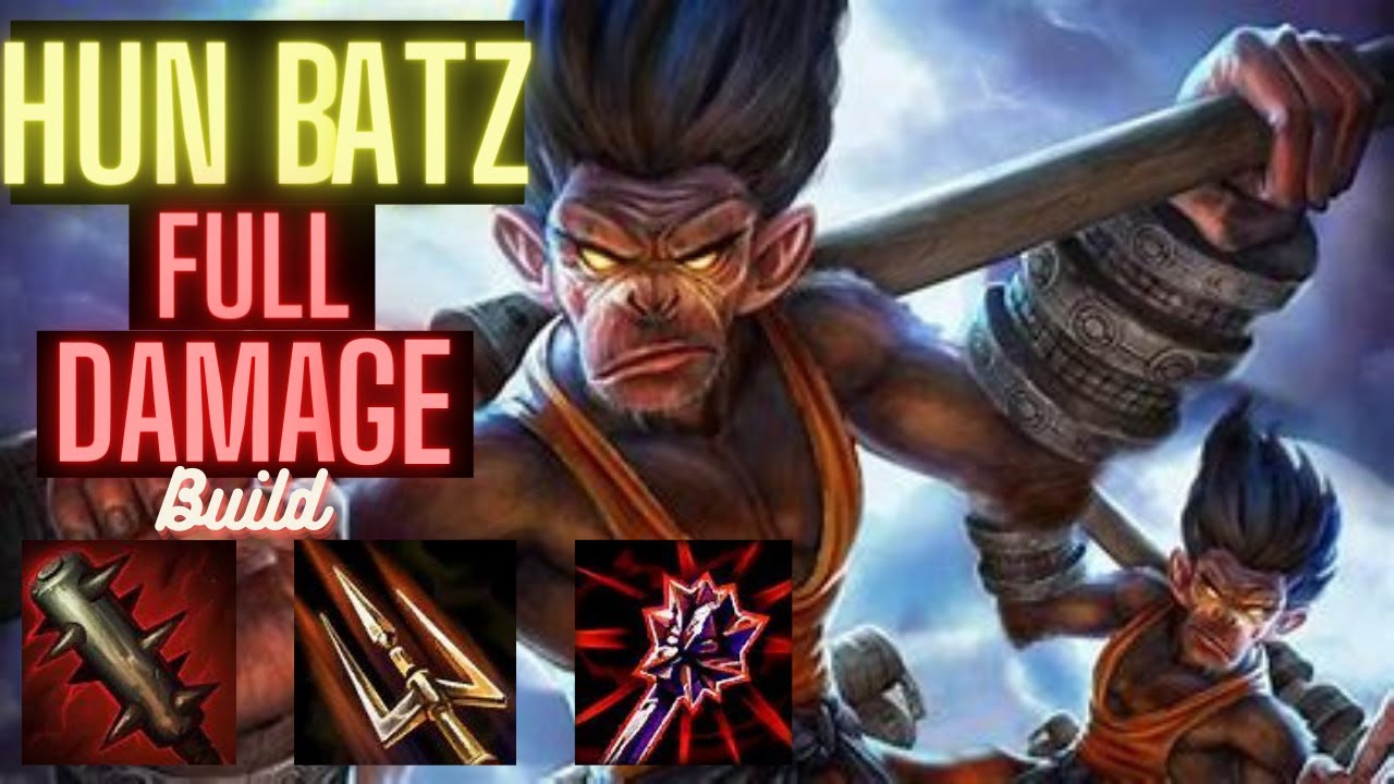 Hun Batz Full Damage is Unstoppable! -Smite
