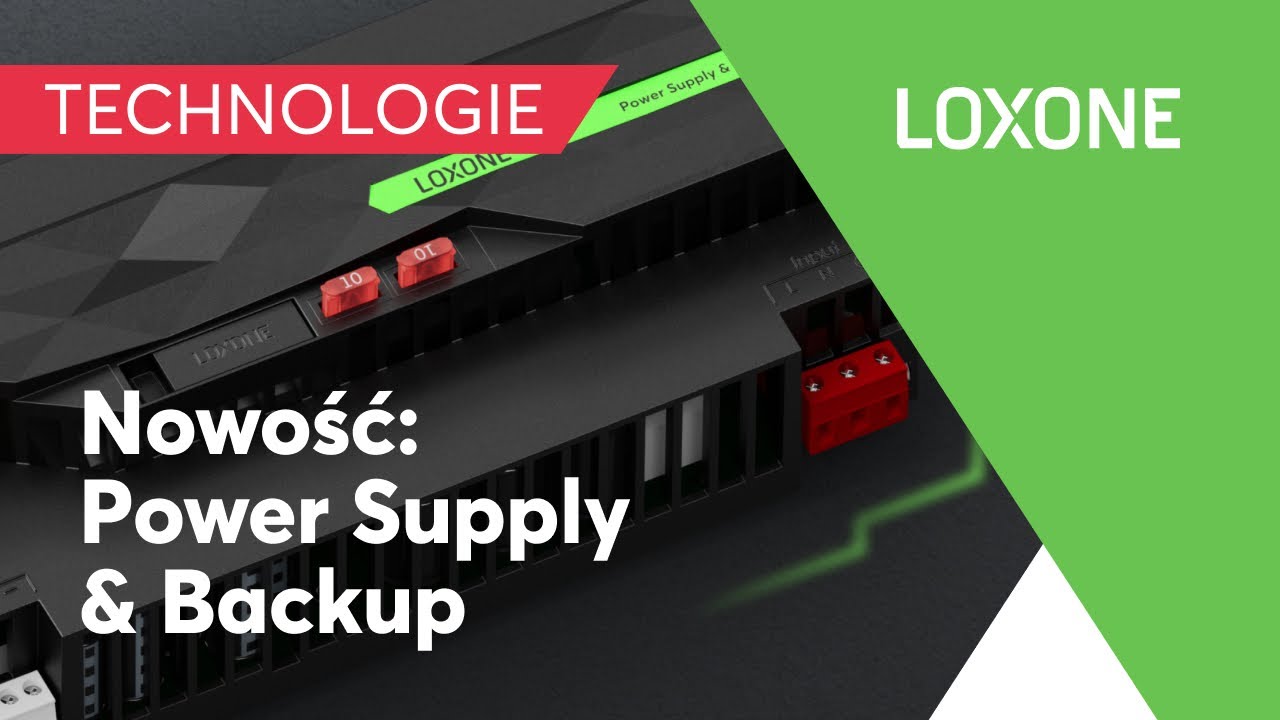Nowość: Power Supply & Backup (polskie napisy) | Loxone 2022 [4K]