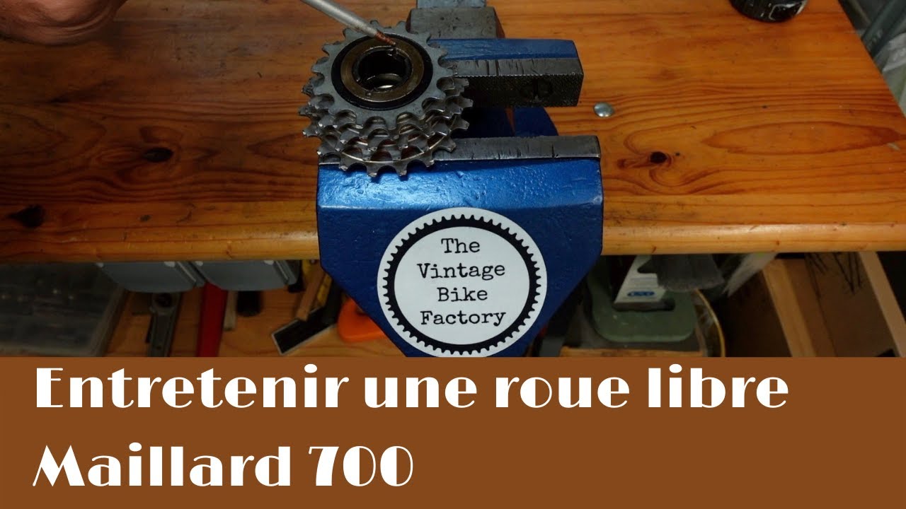 Entretenir une roue libre Maillard 700