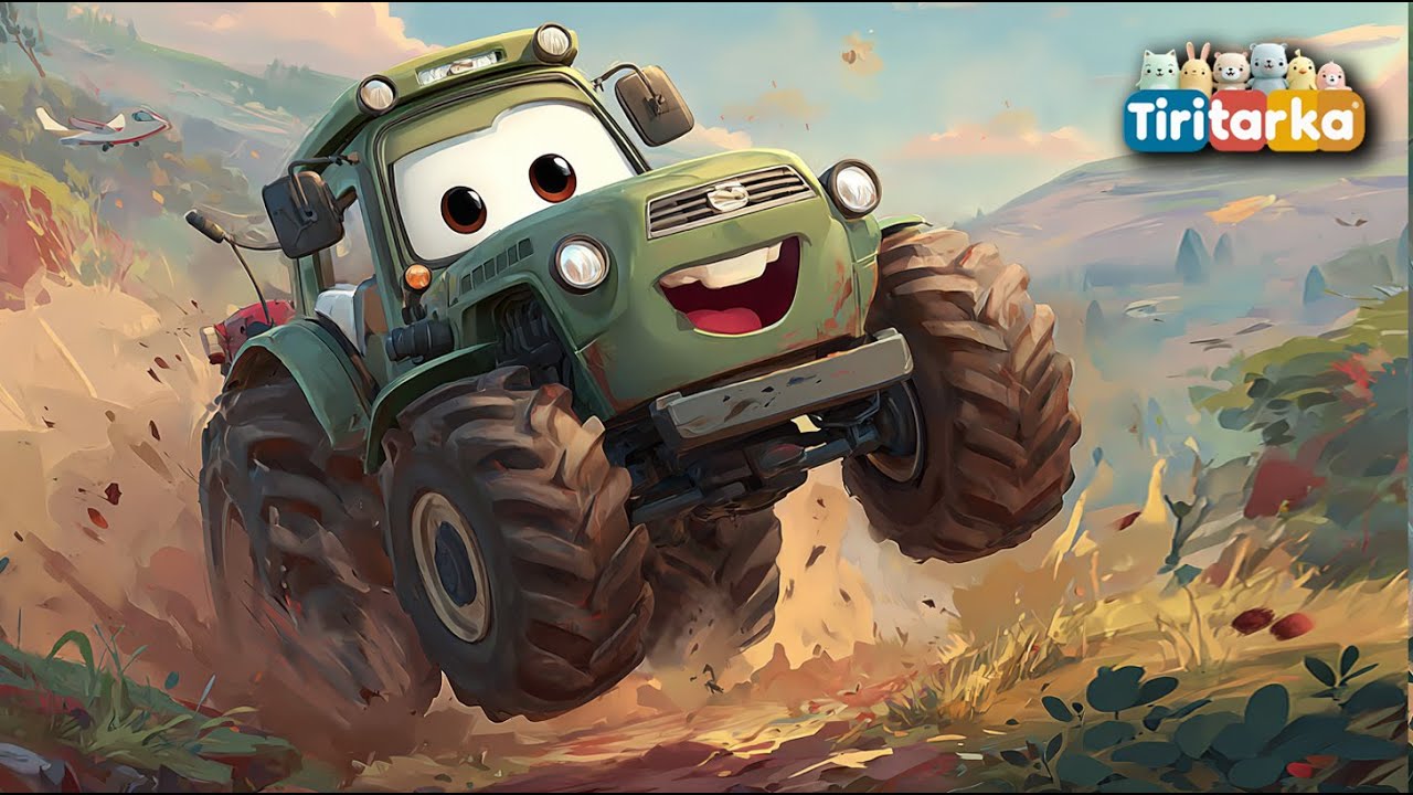 Berreg a traktor 🚜 | Vidám traktoros gyerekdal sok hangutánzással | Tiritarka