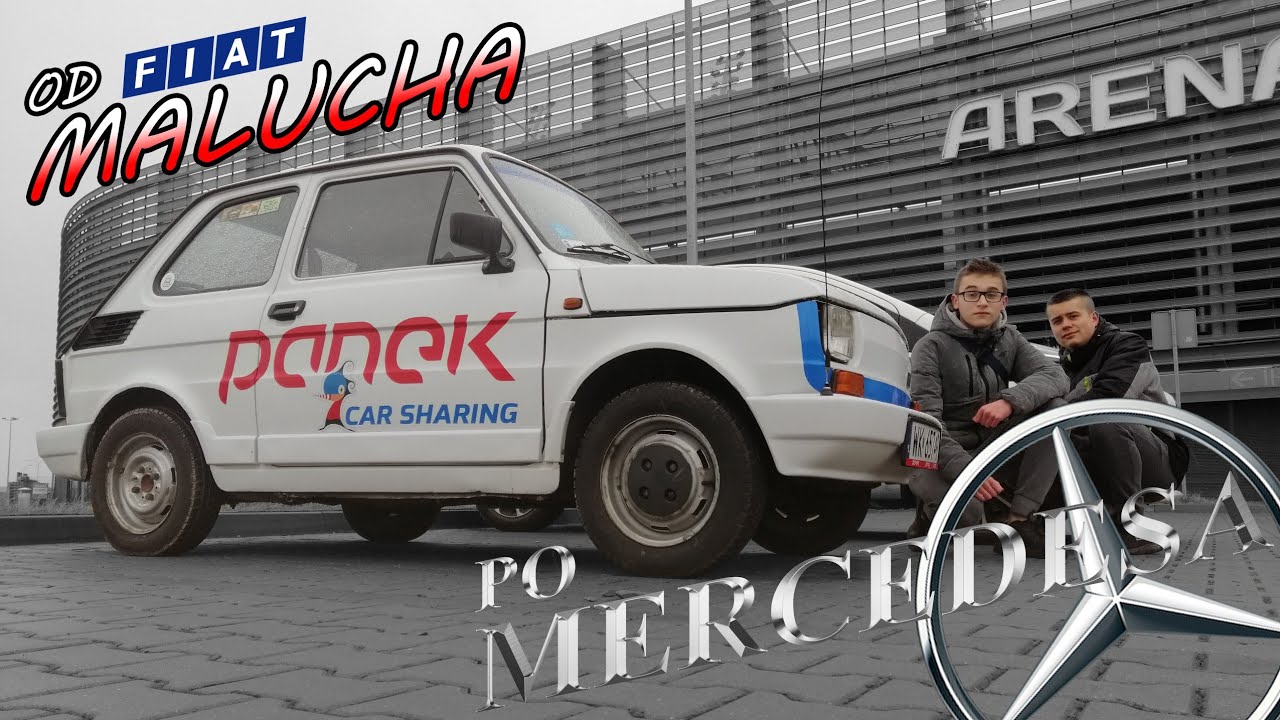 Jeździmy autami na minuty PANEK w Lublinie - Od Malucha Po Mercedesa
