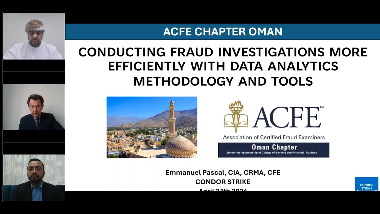 Conducting Fraud investigations more efficiently with data analytics methodology