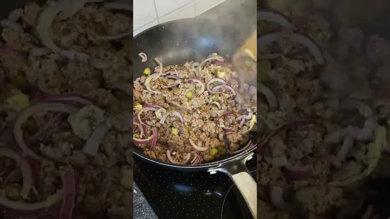 Cheeseburger-Pasta 🍔🍝 #shorts