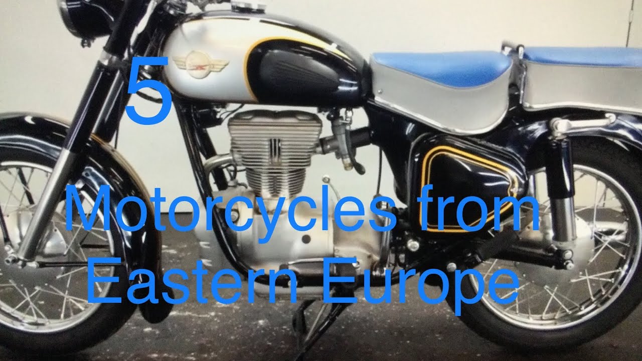 5 More Motorcyles from Eastern Europe