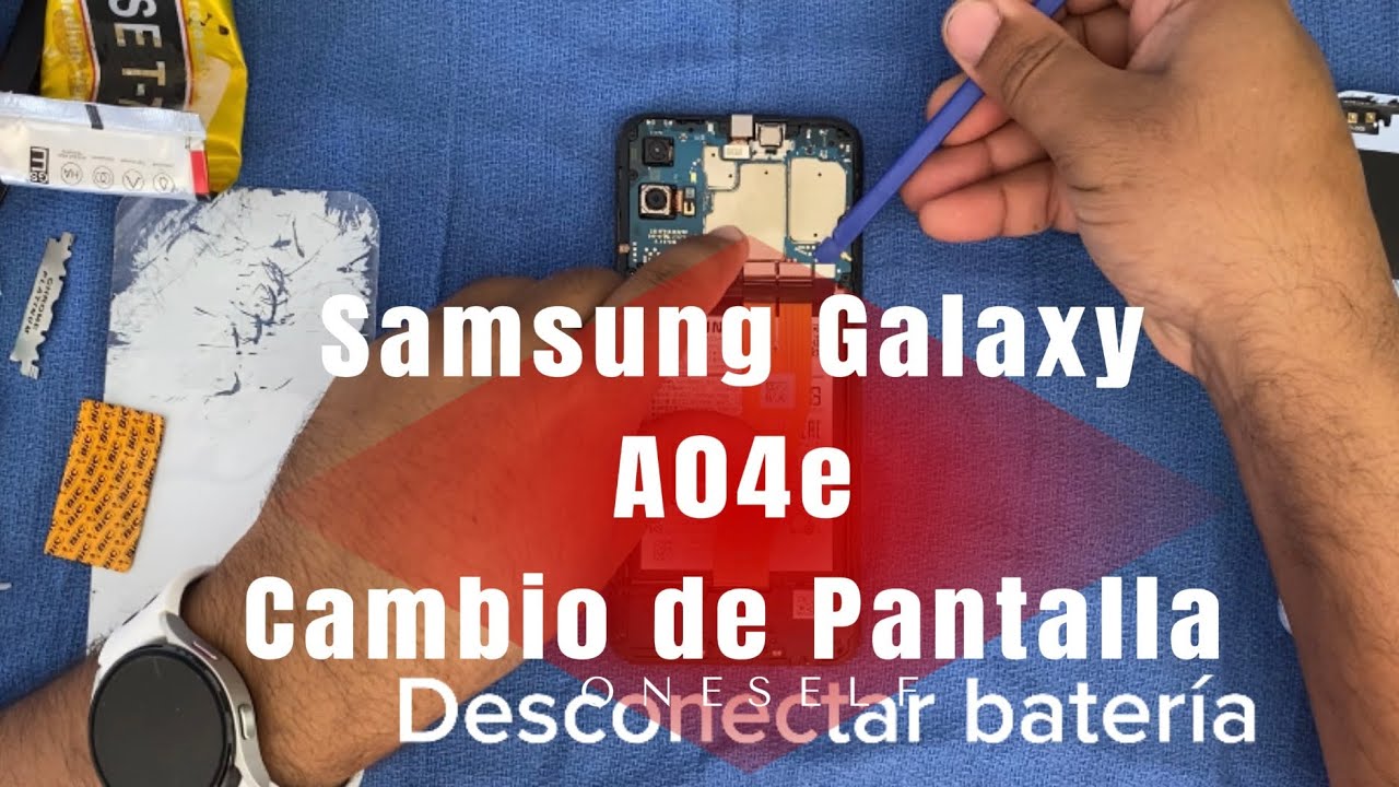 Samsung Galaxy A04e Cambio de Pantalla (PASO A PASO)