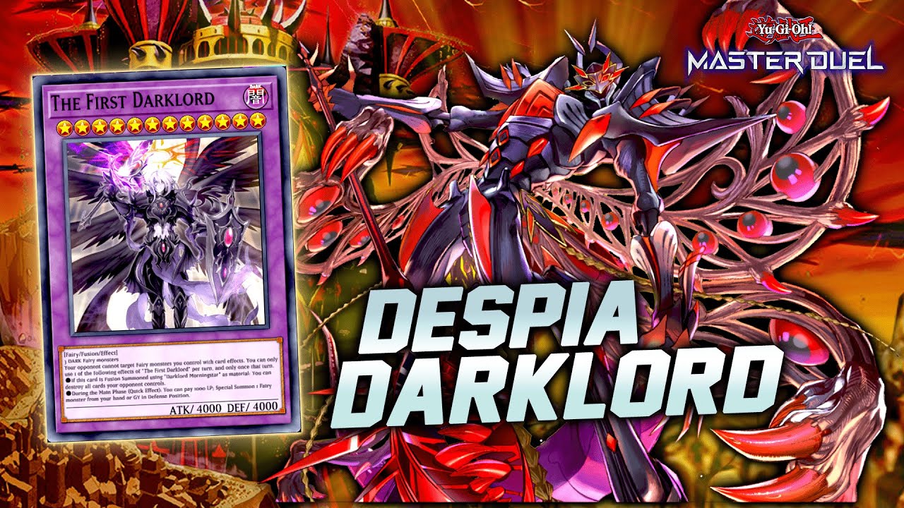 NEW DESPIA DARKLORD BEST DECK MASTER DUEL - CONSISTENCY UPGRADE!
