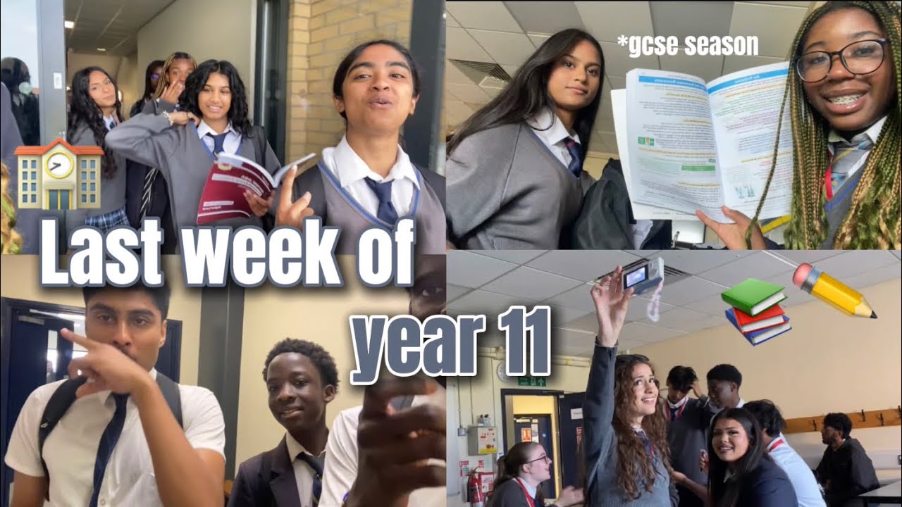 LAST WEEK of Year 11 VLOG || GCSE SEASON💔